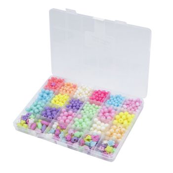 Set de Perles et Breloques Multicolores Little Princess