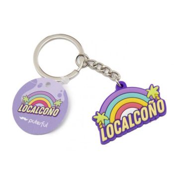Porte-clés en gomme Localcoño