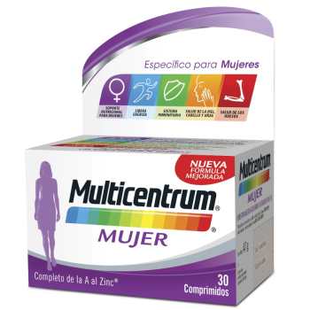 Femme multivitamines et multiminérales