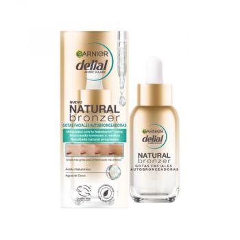 Gouttes Autobronzantes Visage Natural Bronzer à l’Acide Hyaluronique et à l’Eau de Coco