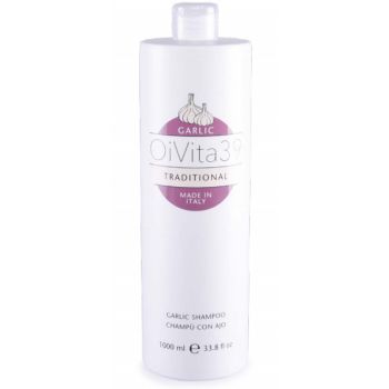 Shampoing à l'Ail pour Cheveux Traités Chimiquement