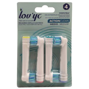 Recharge Brosse à Dents Électrique Action Clean