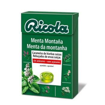 Caramelle senza zucchero alla menta di montagna