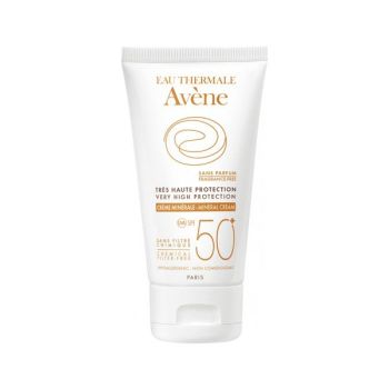Solaire Peaux Intolerantes Crème 50+ Écrans Physiques