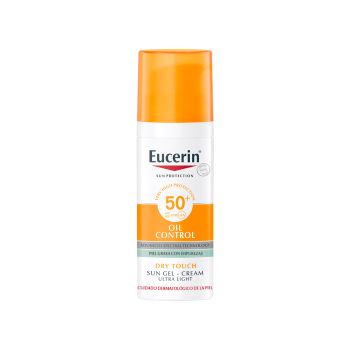 Gel-Crème Solaire Visage Oil Control Dry Touch SPF 50+