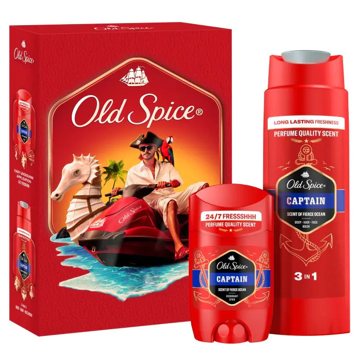 Captain Geschenkset für Herren