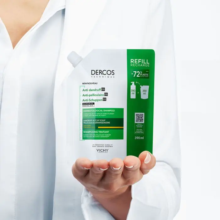 Vichy Dercos Shampoo Antiforfora Capelli Da Normali A Grassi 390 - Foto 10