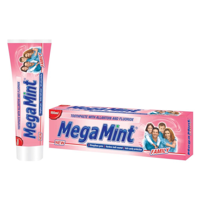 Pasta de Dientes Familiar Mega Mint