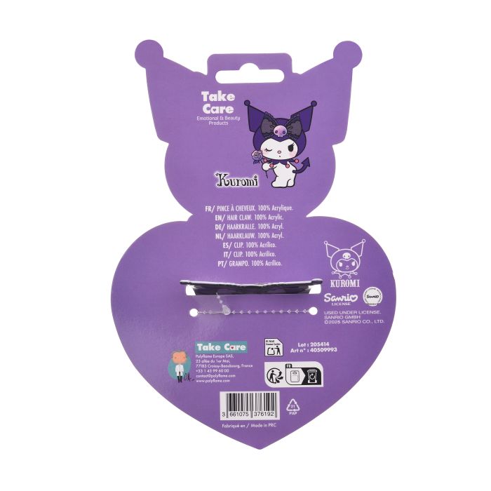 SANRIO KUROMI CLIP per capelli segreta EUR 25,79 - PicClick IT
