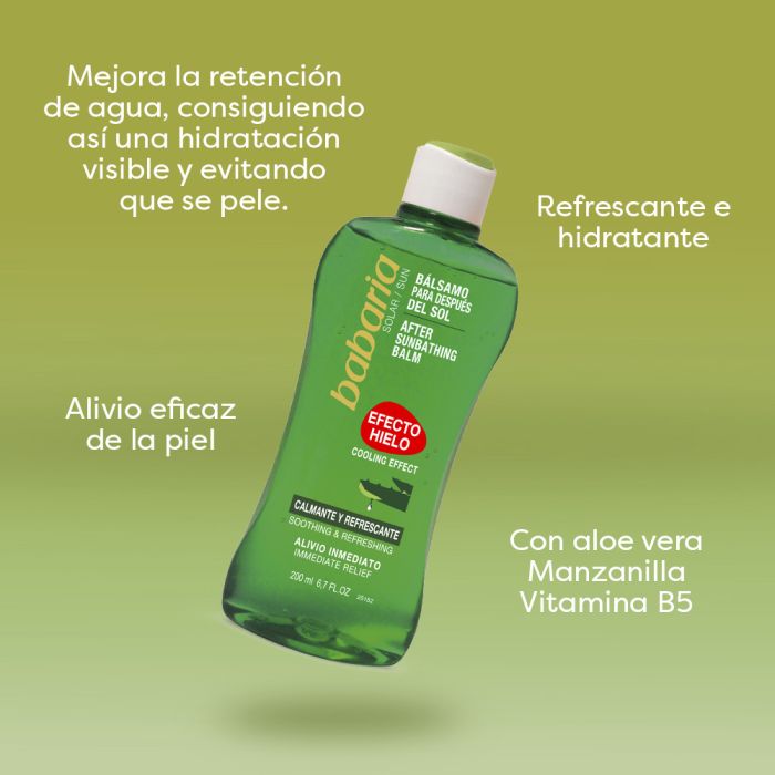 Babaria After Sun Ghiaccio con Aloe Vera | Profumerie Primor