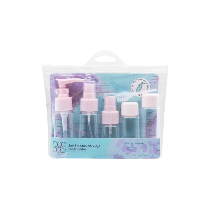 Set mit 5 Reisefläschchen