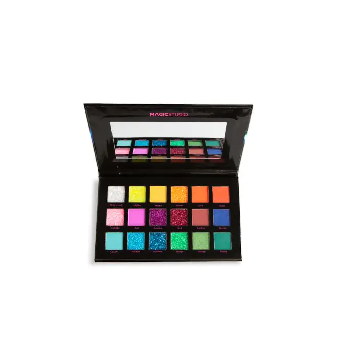 Palette De 12 Fards à Paupières Fluo/néon - Poudre Maquillage Intense - Neuf