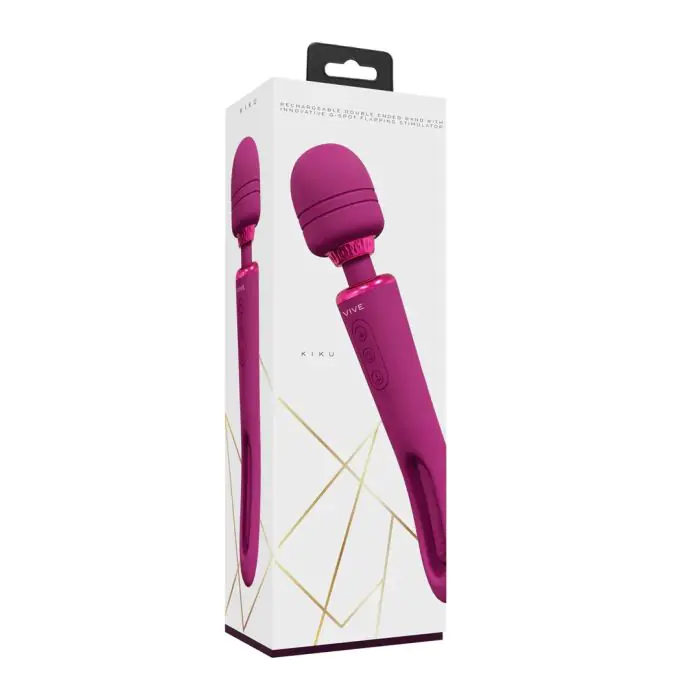 Shots Viva By Shots Kiku Vibromasseur Baguette à Double Pince avec  Stimulateur Innovateur