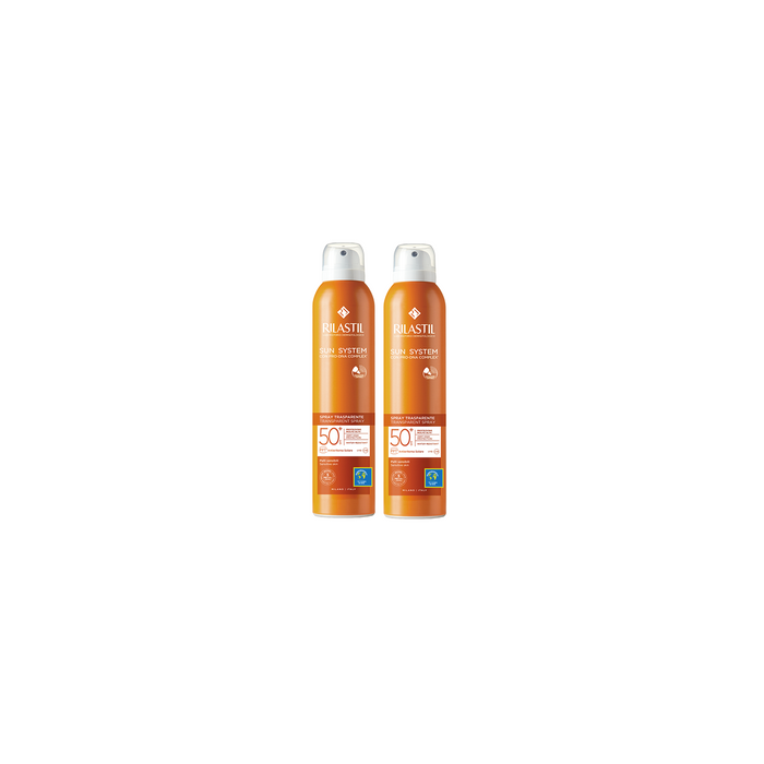 Sun System Spray Transparente SPF50+