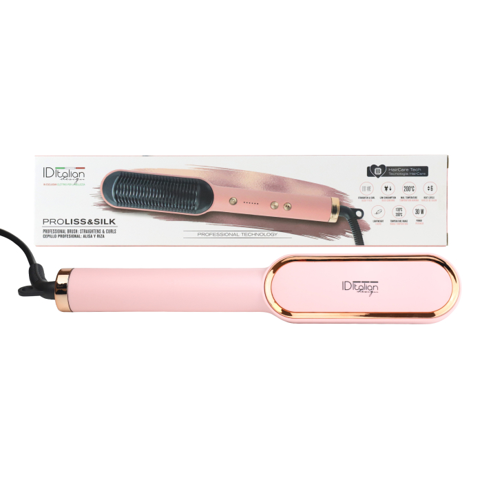 Cepillo Alisador Con Calentador Proliss & Silk
