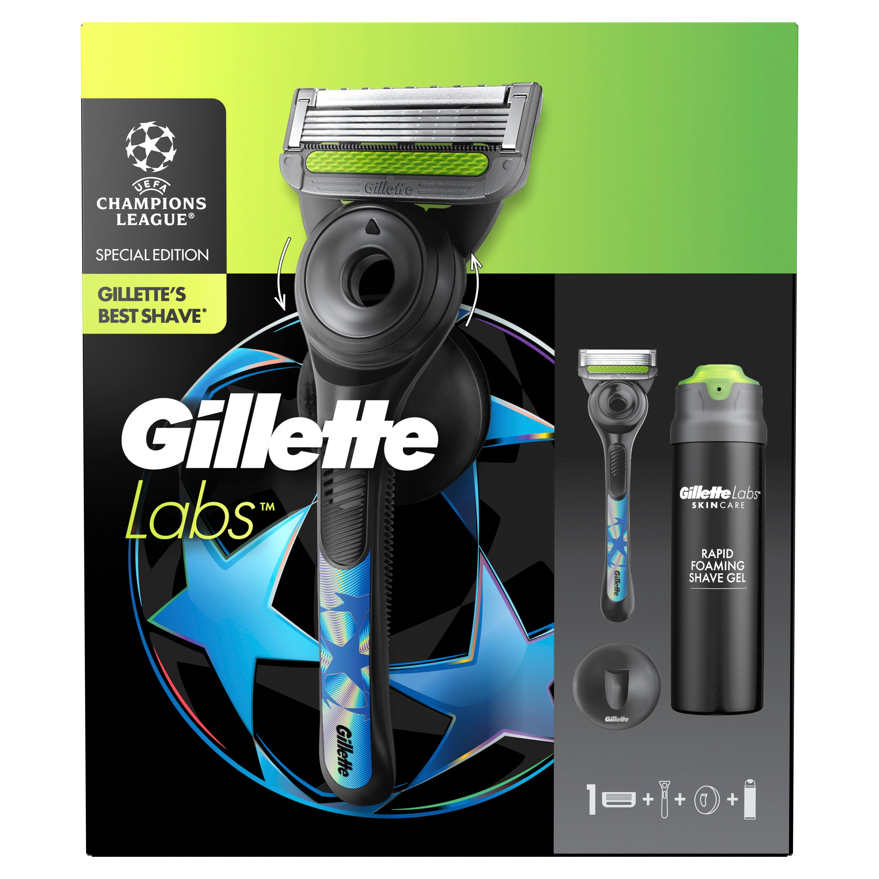 Recharges De Lames Gillette LABS - Pack De 6 - 5 Lames - Neuf