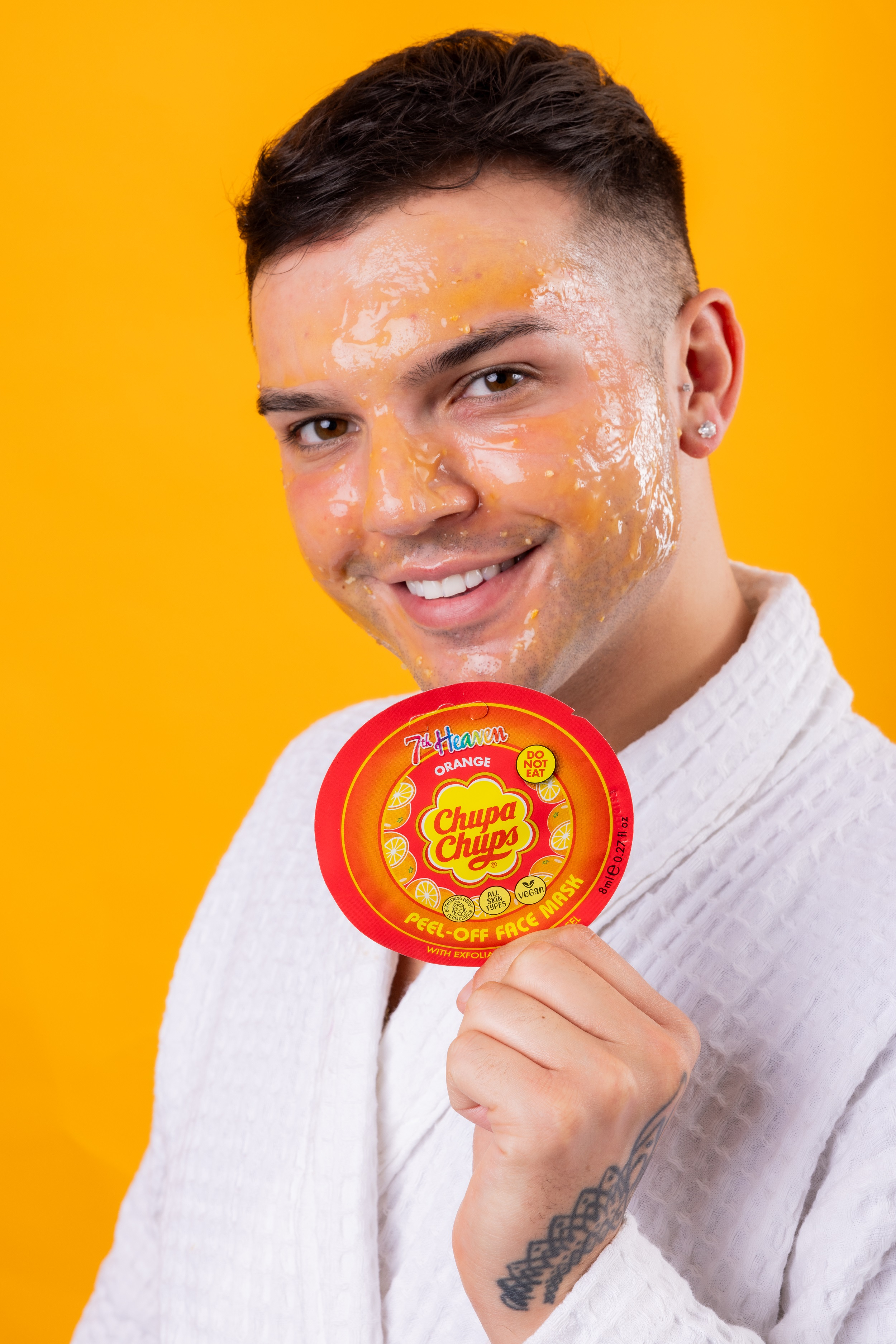 7th Heaven Chupa Chups Masque Visage Peel-Off Orange | Parfumeries