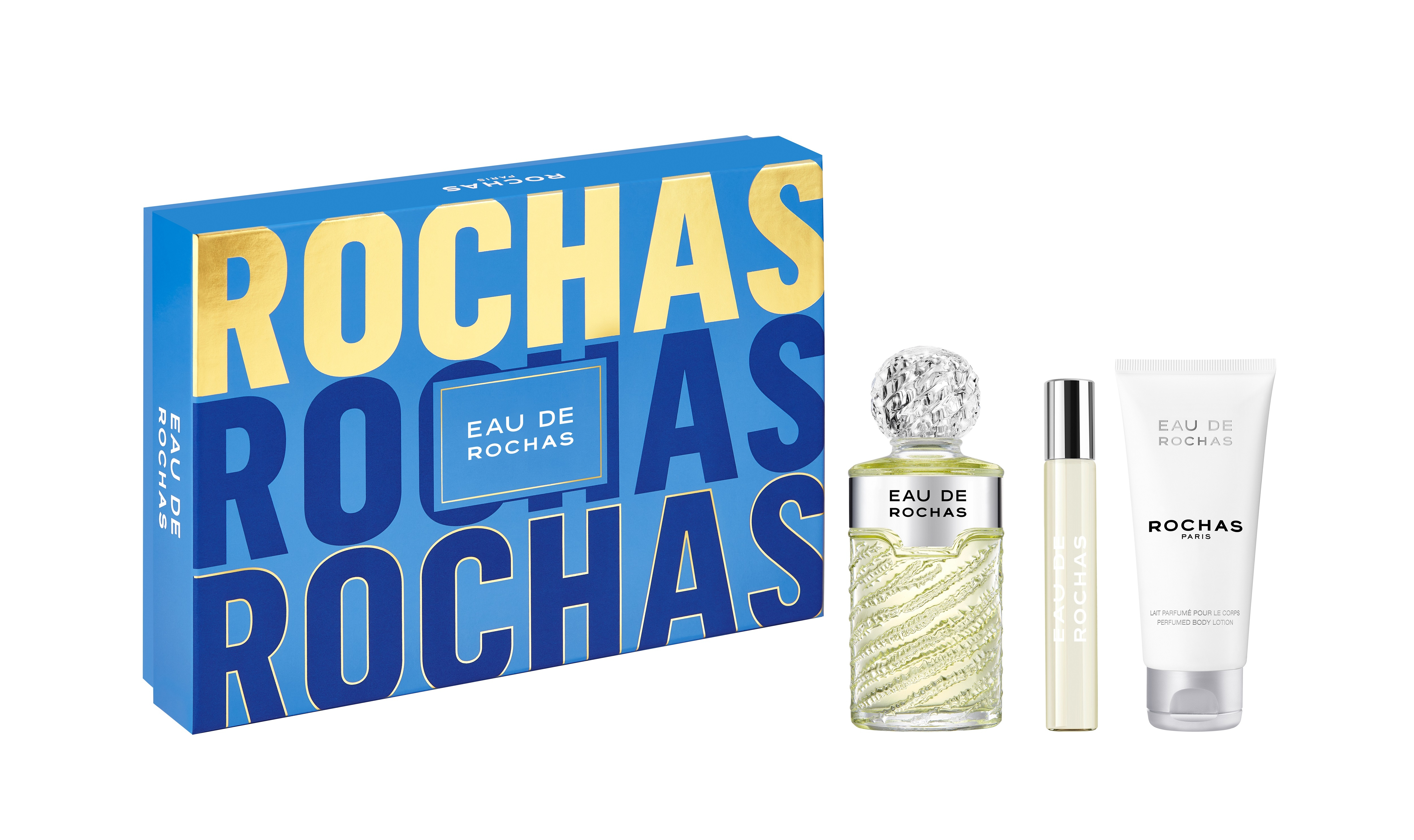 Coffret Eau De Toilette Rochas Paris 100ml + Fouta Coton - Neuf Sous Blister