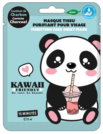 Take Care Masque en tissu purifiant Kawaii | Parfumeries Primor