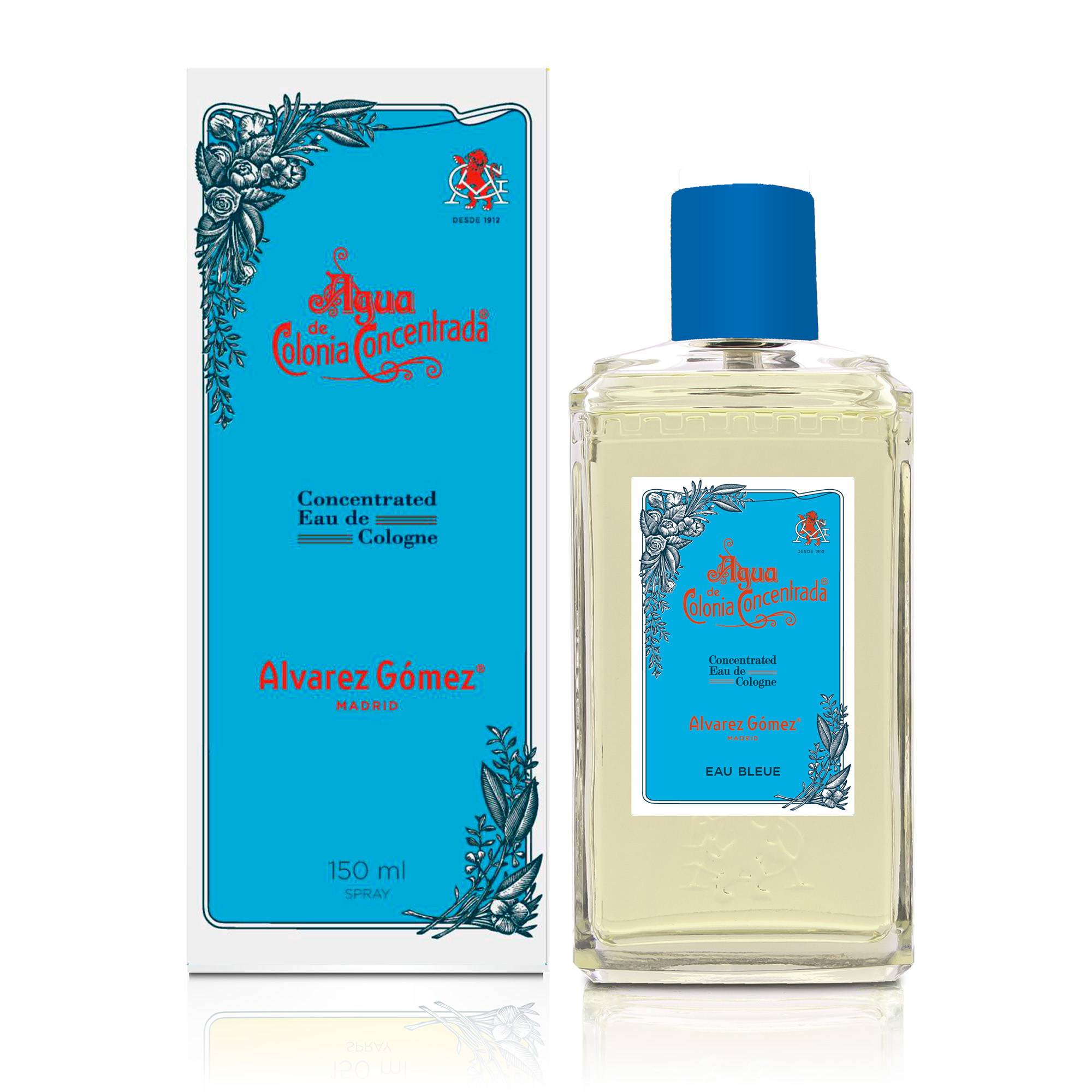 Alvarez Gómez Eau D`Bleue Eau De Cologne - 150ML