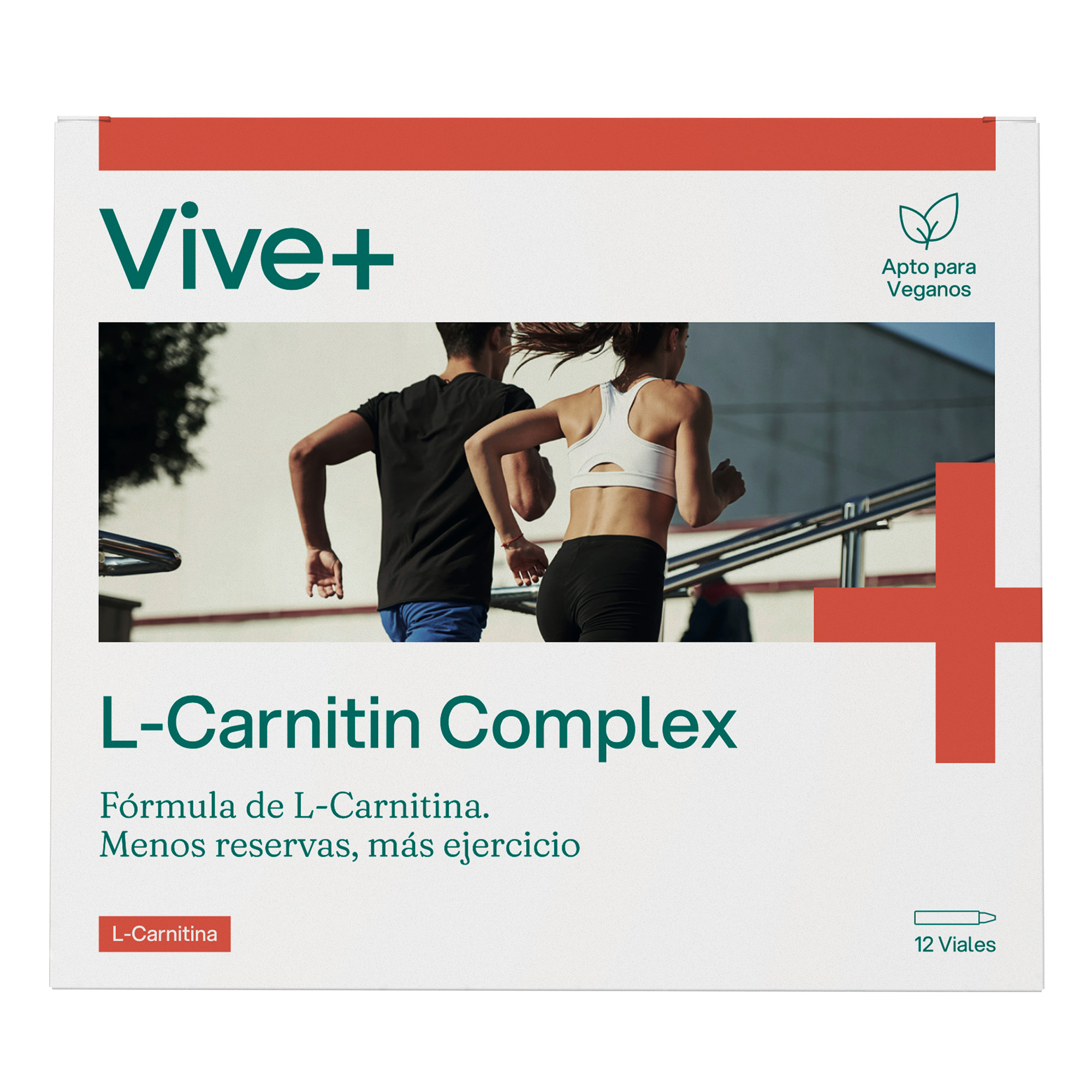 best brand for l carnitine Vitastrong L‑Carnitina - 60 Compresse, Energia Da Grassi 60 pz main image 0