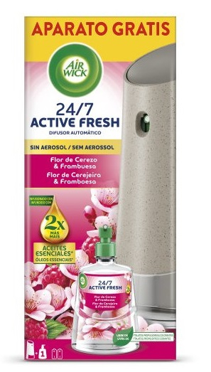 Active Fresh Lufterfrischer Gerät + Nachfüllpackung Kirsche